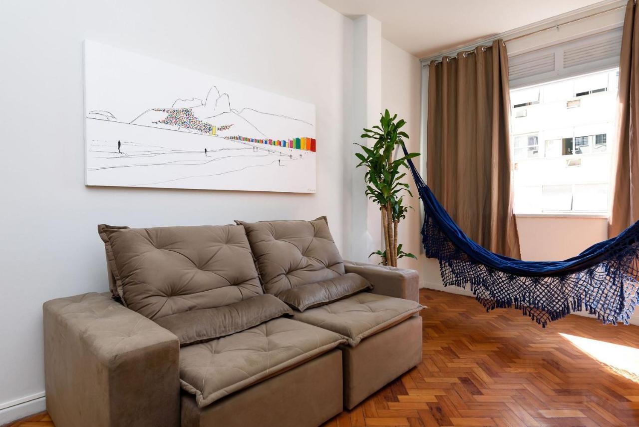 2 Quartos Em Copacabana C/ Vista-Mar | Pj 135/808 Rio de Janeiro Luaran gambar