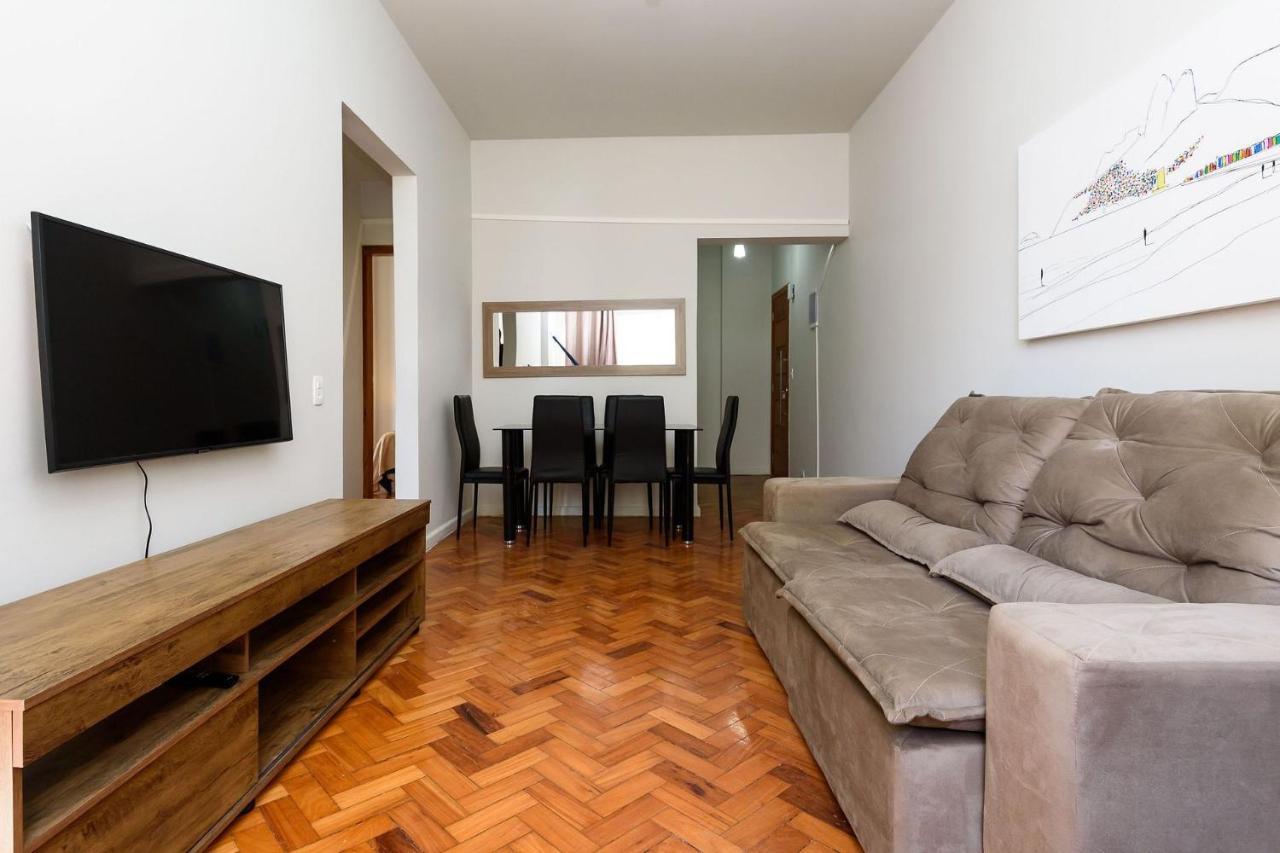 2 Quartos Em Copacabana C/ Vista-Mar | Pj 135/808 Rio de Janeiro Luaran gambar