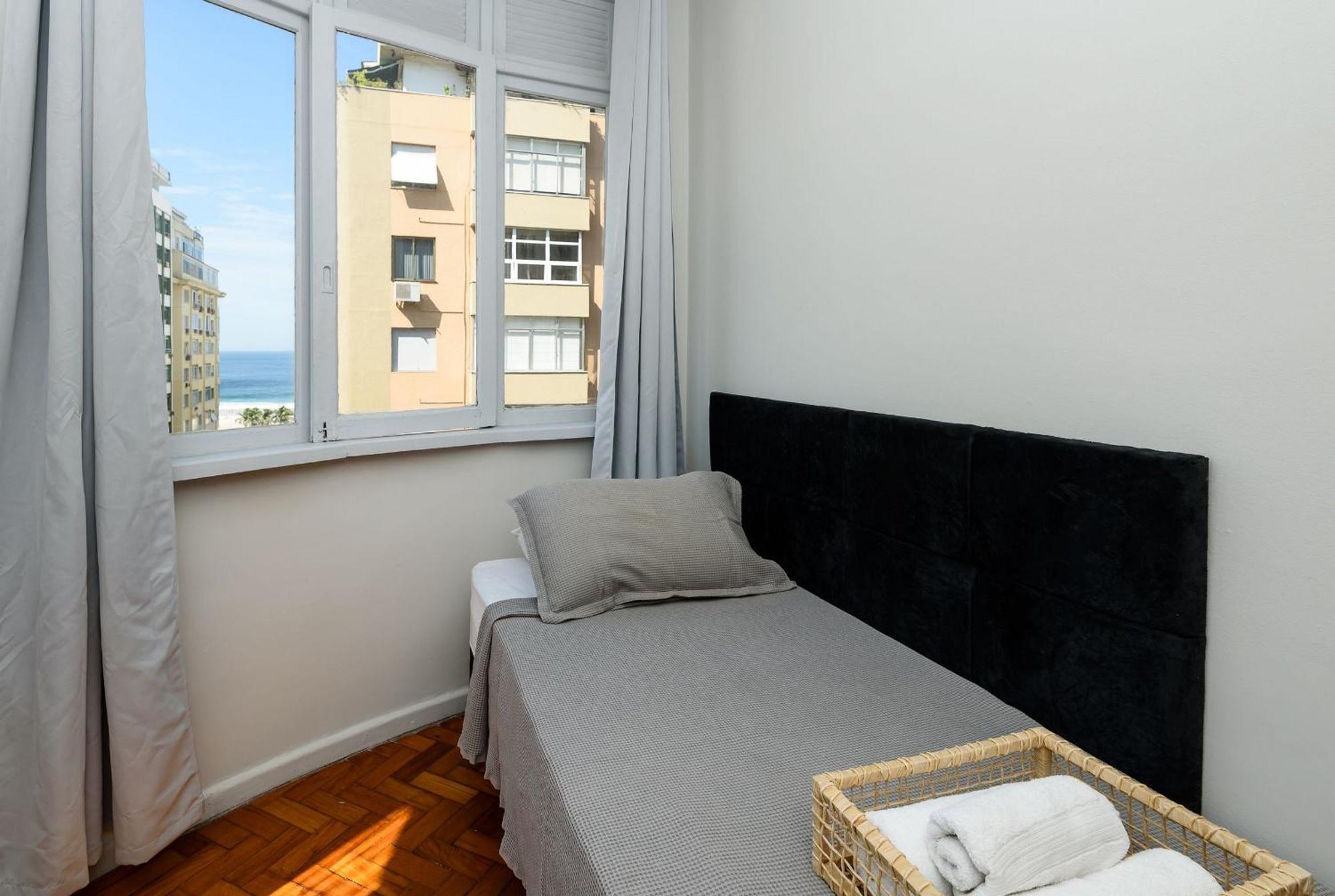 2 Quartos Em Copacabana C/ Vista-Mar | Pj 135/808 Rio de Janeiro Luaran gambar